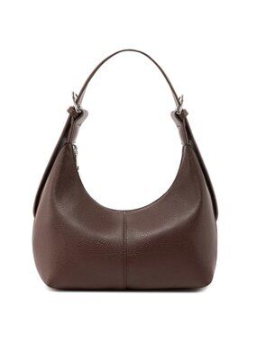 Women's Vegan Leather Hobo Bag Crescent Shoulder Handbag Slouchy Tote Crossbody